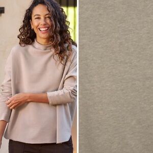 Frank & Eileen Women's Crew Neck Sweater - Beige